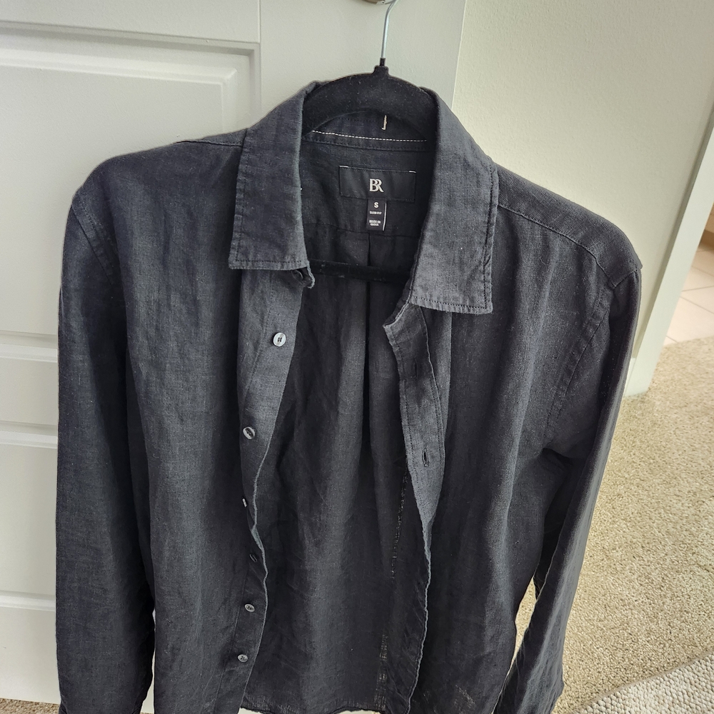 Banana Republic Linen Button Down